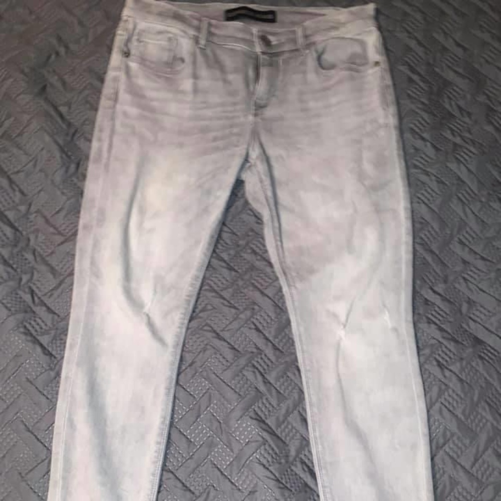 Light Gray Express Jeggings
